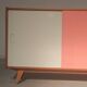 Buffet U452 pink and white by Jiri Jiroutek for Interier Praha