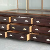 Importante Vitrine Napoléon III fonte bronze doré