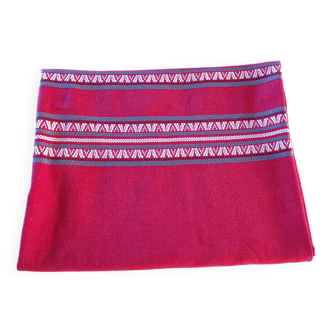 Old Basque red rectangular tablecloth