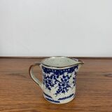 Vintage tea set for 2 people with flower pattern