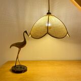 Vintage lampshade suspension