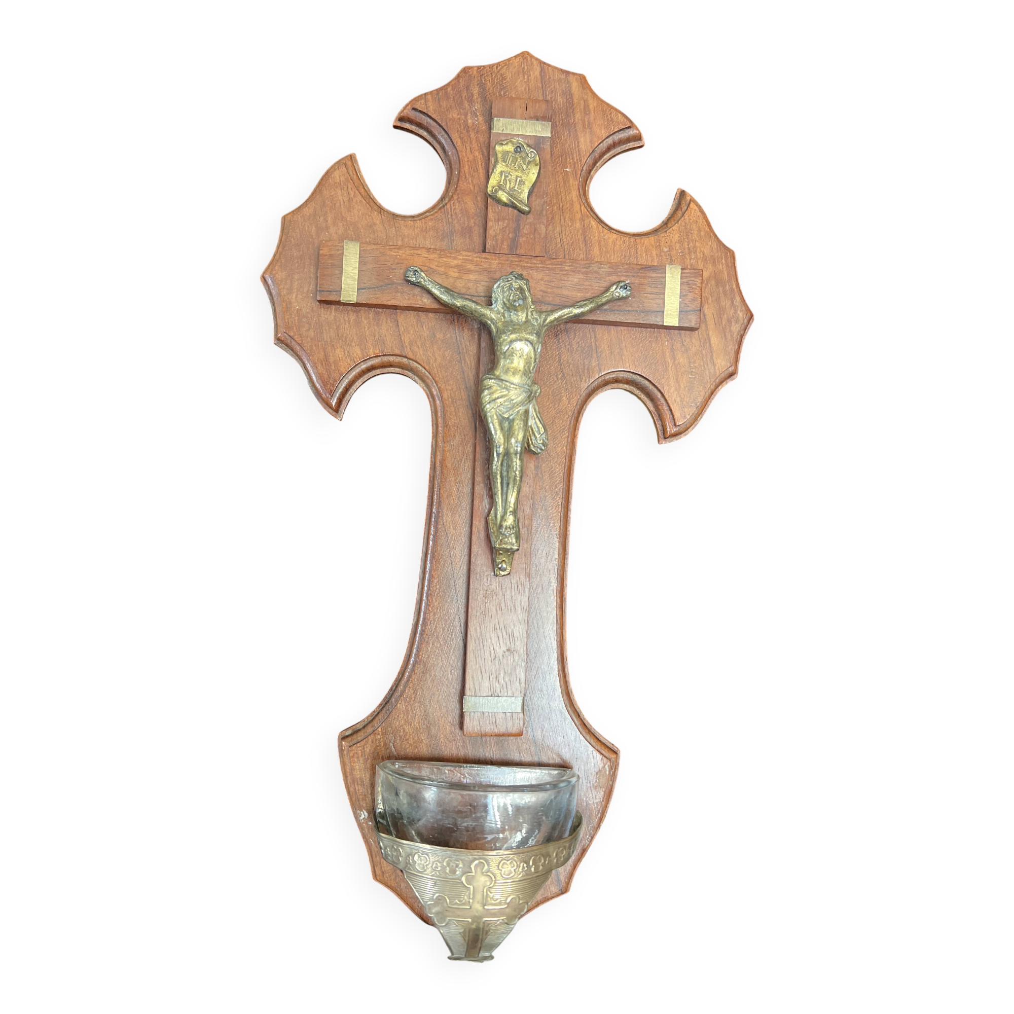 Holy water crucifix