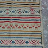Beige carpet in wool 100x188cm