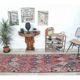 1960s Vintage Turkish Hand-Knotted Retro Runner 87x311