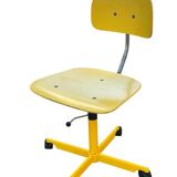 Original KEVI office chair - Jørgen Rasmussen - Denmark, 1960s - rare yellow finish