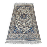 Tapis Persan Naïn Noué main