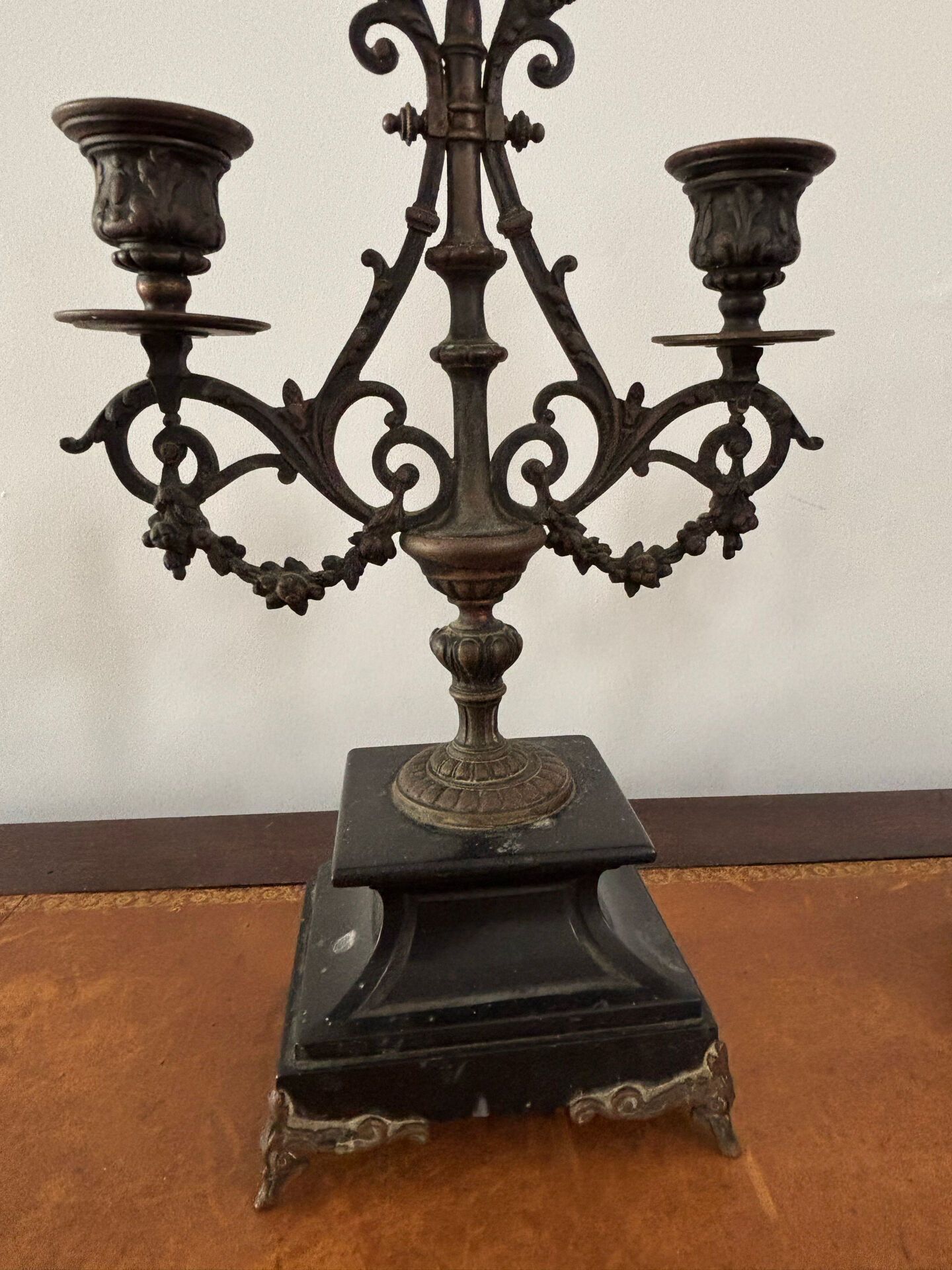 Bronze chandeliers