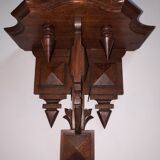Small solid wood console
