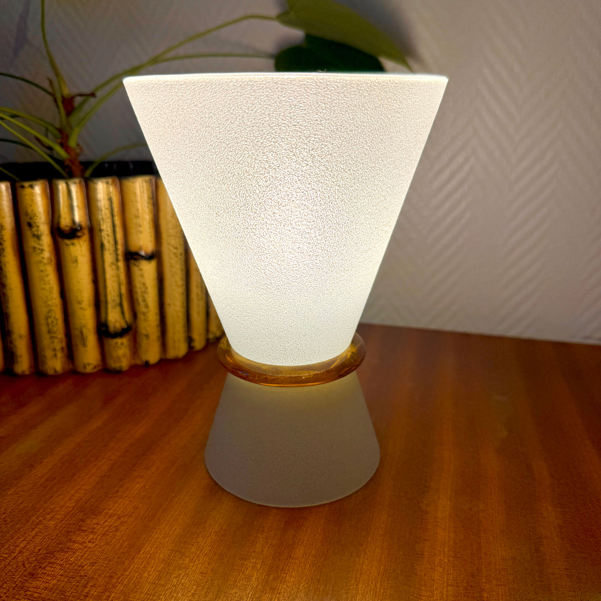 Vintage diabolo lamp