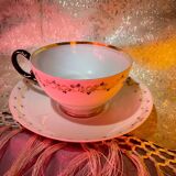 Tasse et sa Sous-Tasse en porcelaine - Vieux Paris - XIXe Siècle