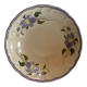 Assiettes creuses Salins France fleurs
