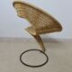 Zest wicker chair by François Liguori for the pescatore studio