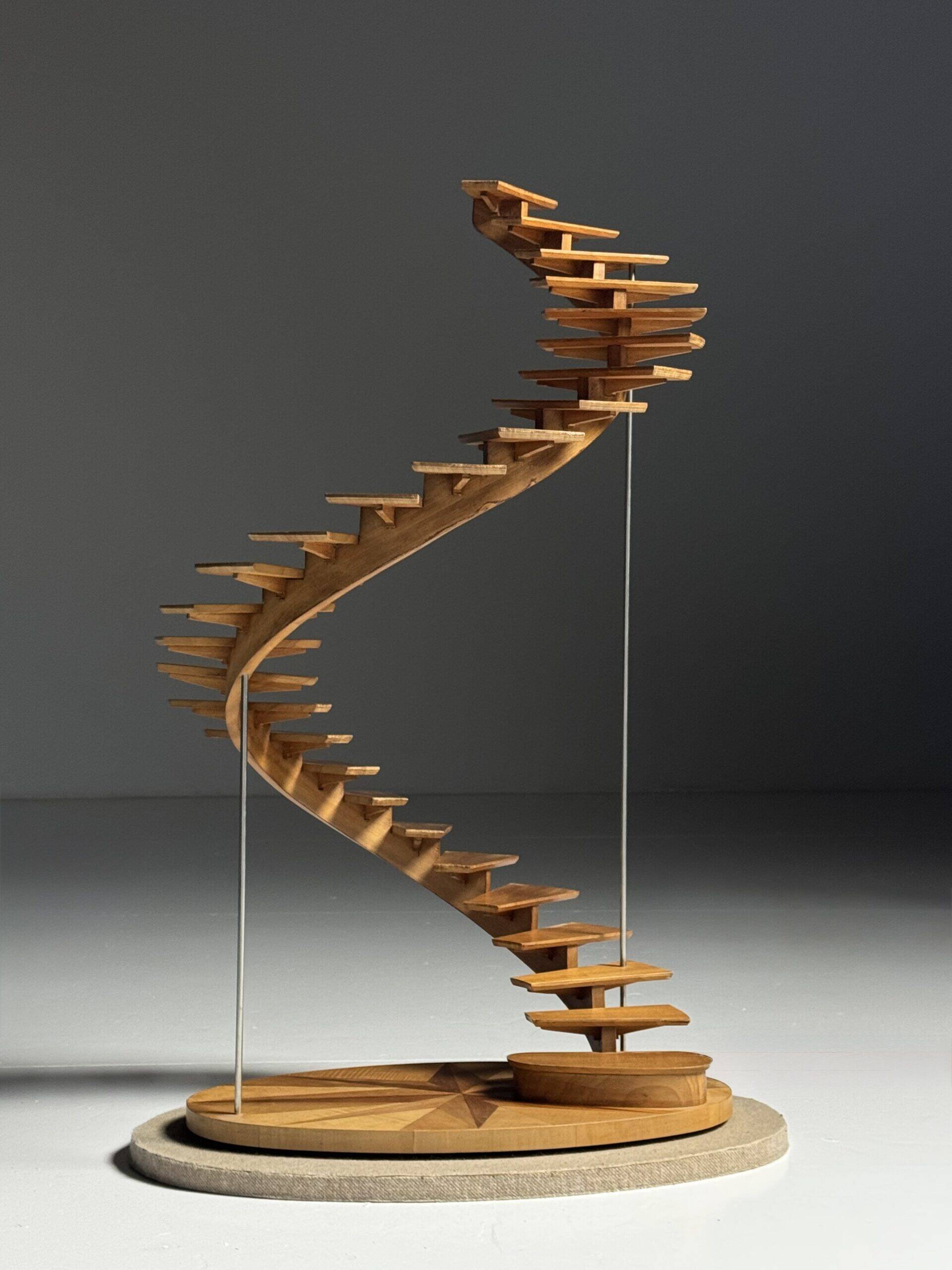 Staircase scale model vintage 90cm