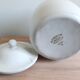 Vintage kitchen pot in Aluminite Frugier Limoges porcelain