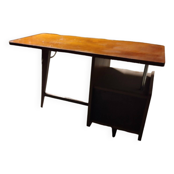 Bureau bois vintage années 60