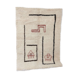 Moroccan Berber Carpet 150x108cm