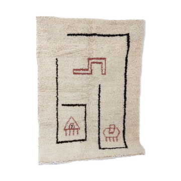 Moroccan Berber Carpet 150x108cm