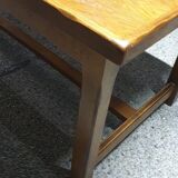 Solid oak farm table