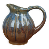 Stoneware Pitcher or Carafe in the Shape of a Pumpkin, Art Deco Period 1930s