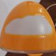 Ikea "Skojig" orange cloud desk lamp 90's