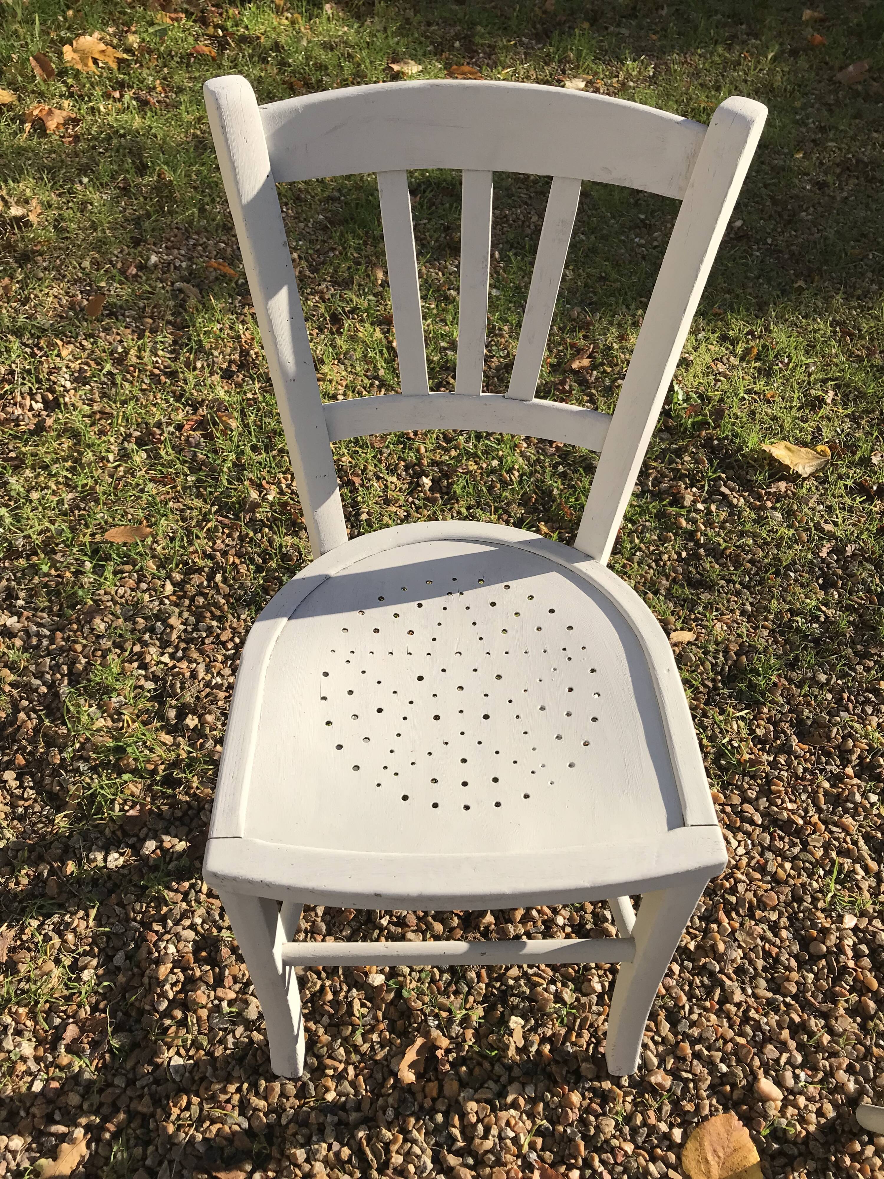 Set of mismatched chairs