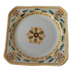 Square dish in earthenware Hubaudière & Bousquet (HB) Quimper