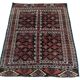 Tapis Tekke Engsi ancien 165x130 cm vers 1900