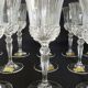 Lot exclusif de 18 verres authentiques en cristal de Lorraine Paris (+24 %