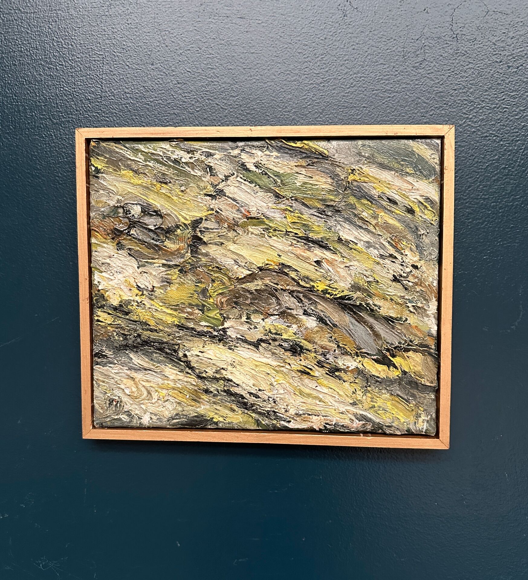 Swedish Oil on Canvas – “Bergljung” by Nils Olsson – Vintage & Framed