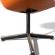Charles Pollock Knoll Office Chair Patinated Camel Leather
