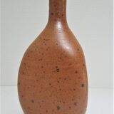 Vase en grès pyrité à trois faces vintage