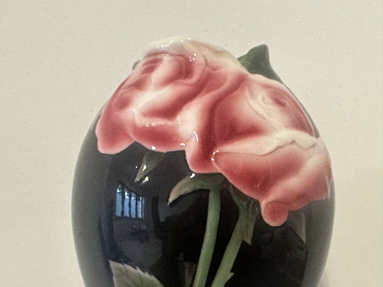 Art Nouveau porcelain vase signed Franz