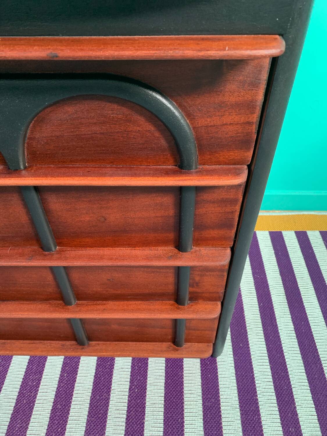 Vintage Scandinavian Art Deco chest of drawers