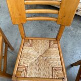 Suite of 6 Pierre Cruège chairs