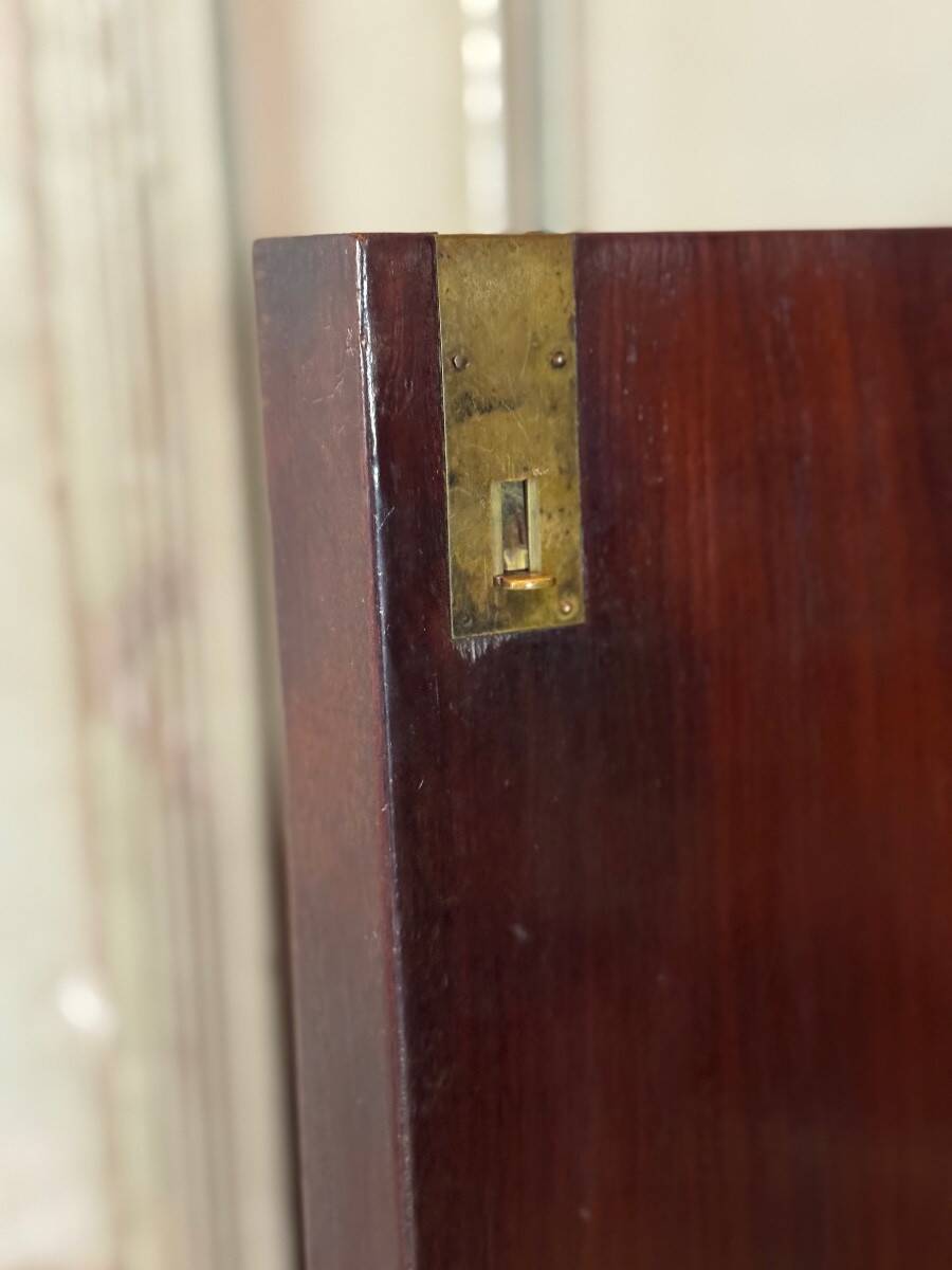 Louis-Philippe Corner Cabinet in Mahogany, 19th Century