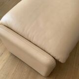 Ottoman Maralunga in leather Cassina