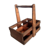 Old bottle wooden door