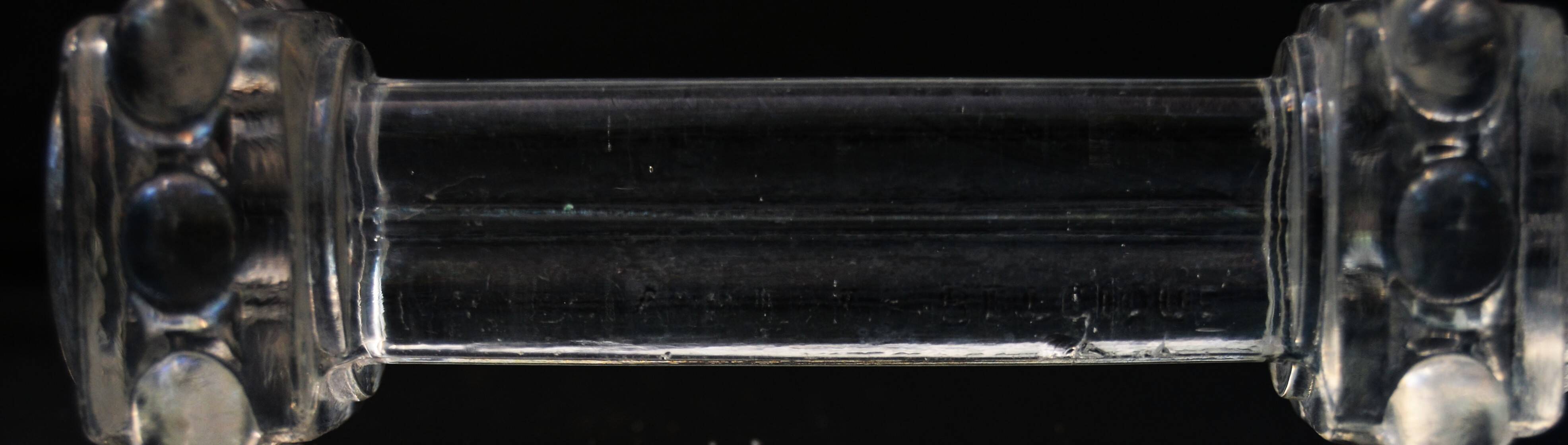 Lot of 10 Mid Century Val Saint Lambert Crystal Knife Rests