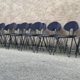 Set of 36 stackable chairs by Walter Leeman for Kusch & Co