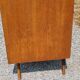 Vintage Golden Blond Oak Chest of drawers Feet Compass 6 Drawers 1 Door 50s