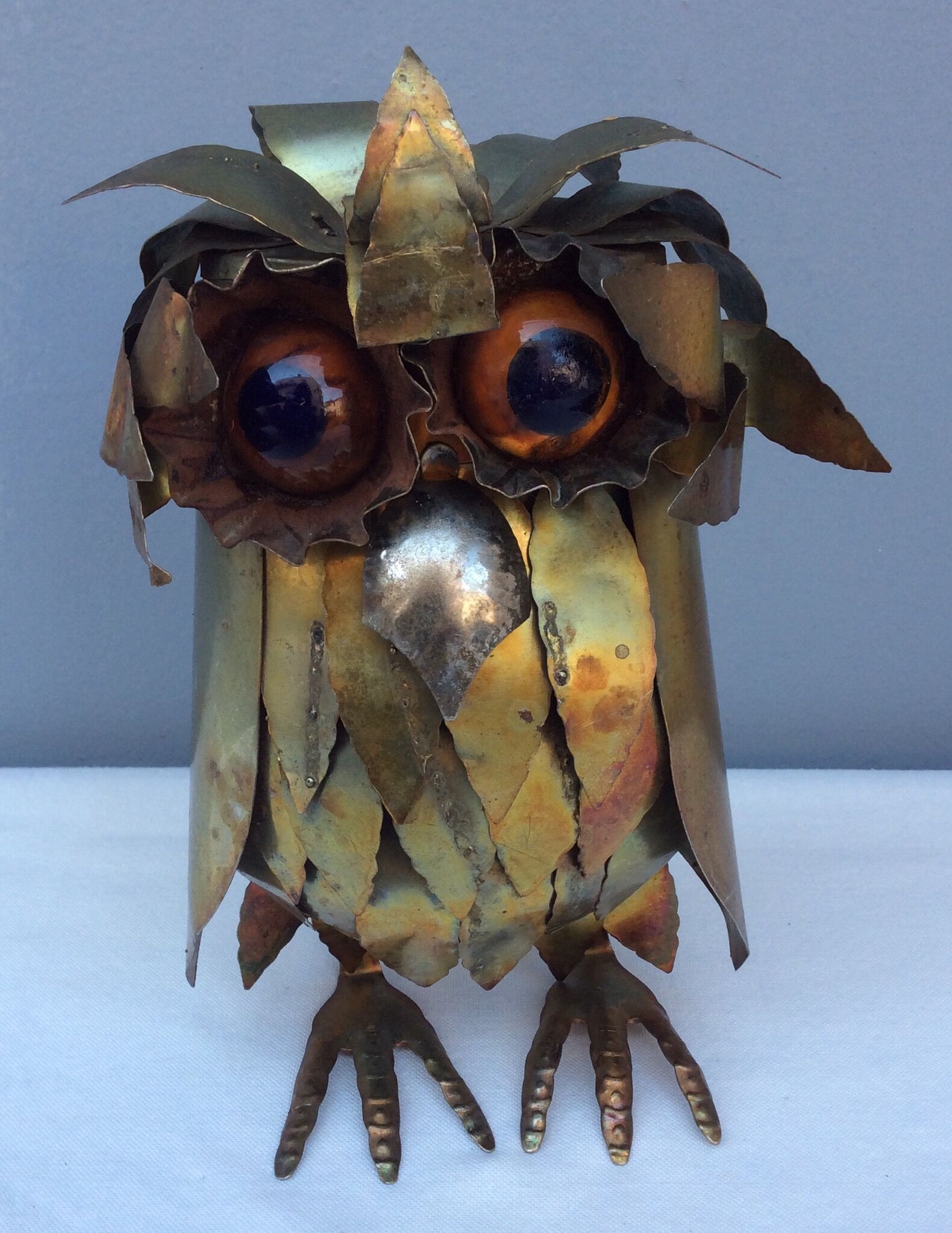 Brass owl from the 60s