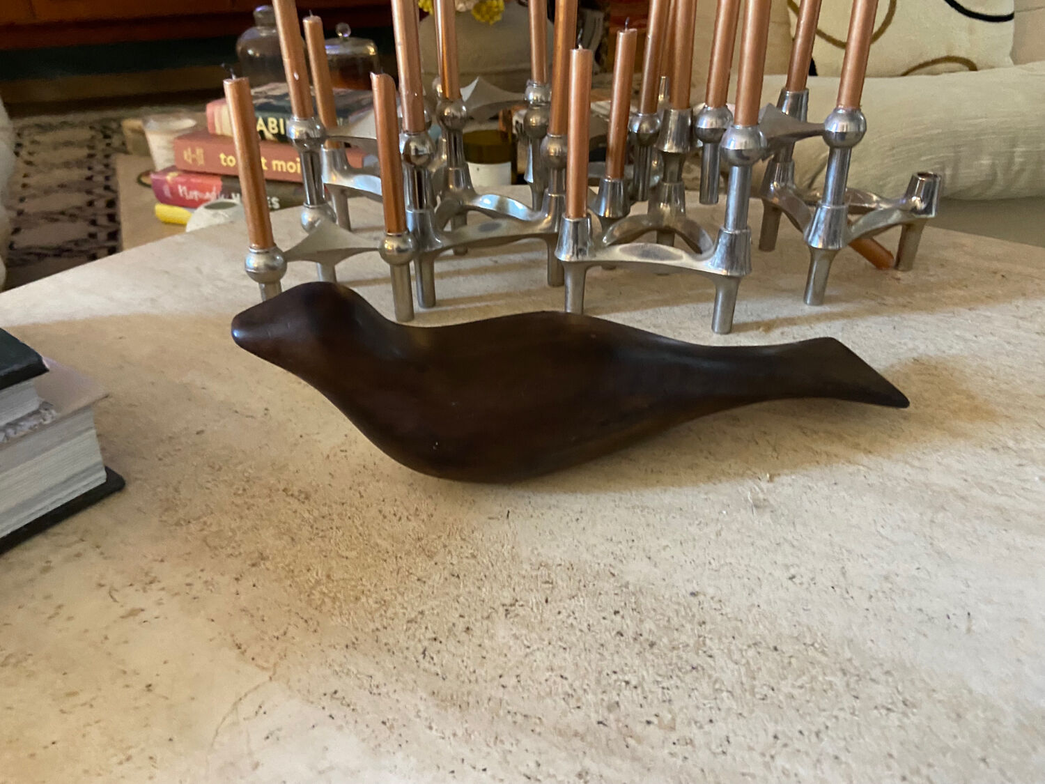Vintage Walnut Bird
