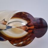 Czech art glass vase by Hana Machovska Mstisov, 1960s