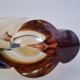 Czech art glass vase by Hana Machovska Mstisov, 1960s