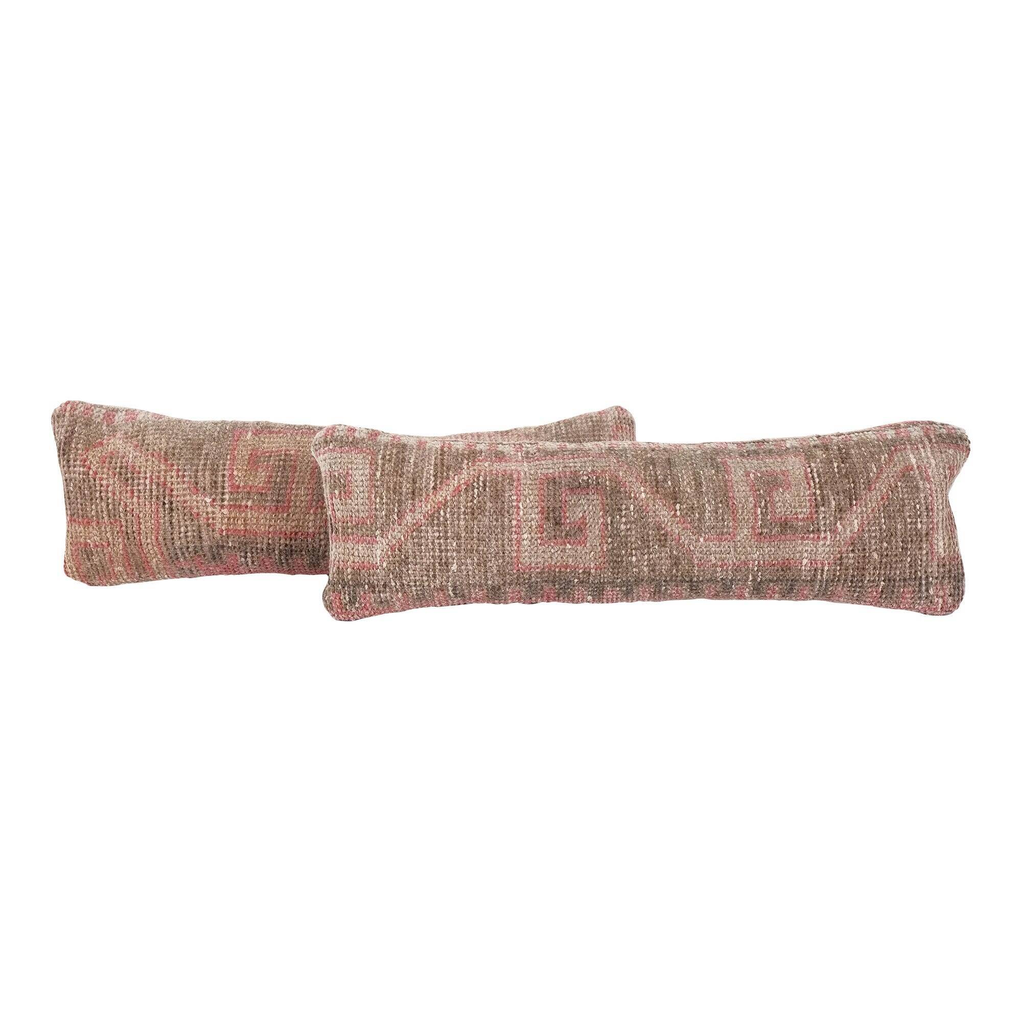 Set of 2 vintage Turkish cushion covers 20x61 cm
