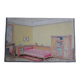 Original old watercolor - Interior architecture