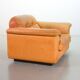 Striking De Sede DS101 Cognac Leather Lounge Chair DS17. Switzerland, 1970s