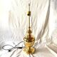 Large vintage brass lamp base - height: 75 cm
