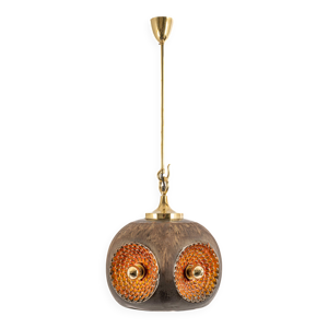 Suspension en céramique - marron