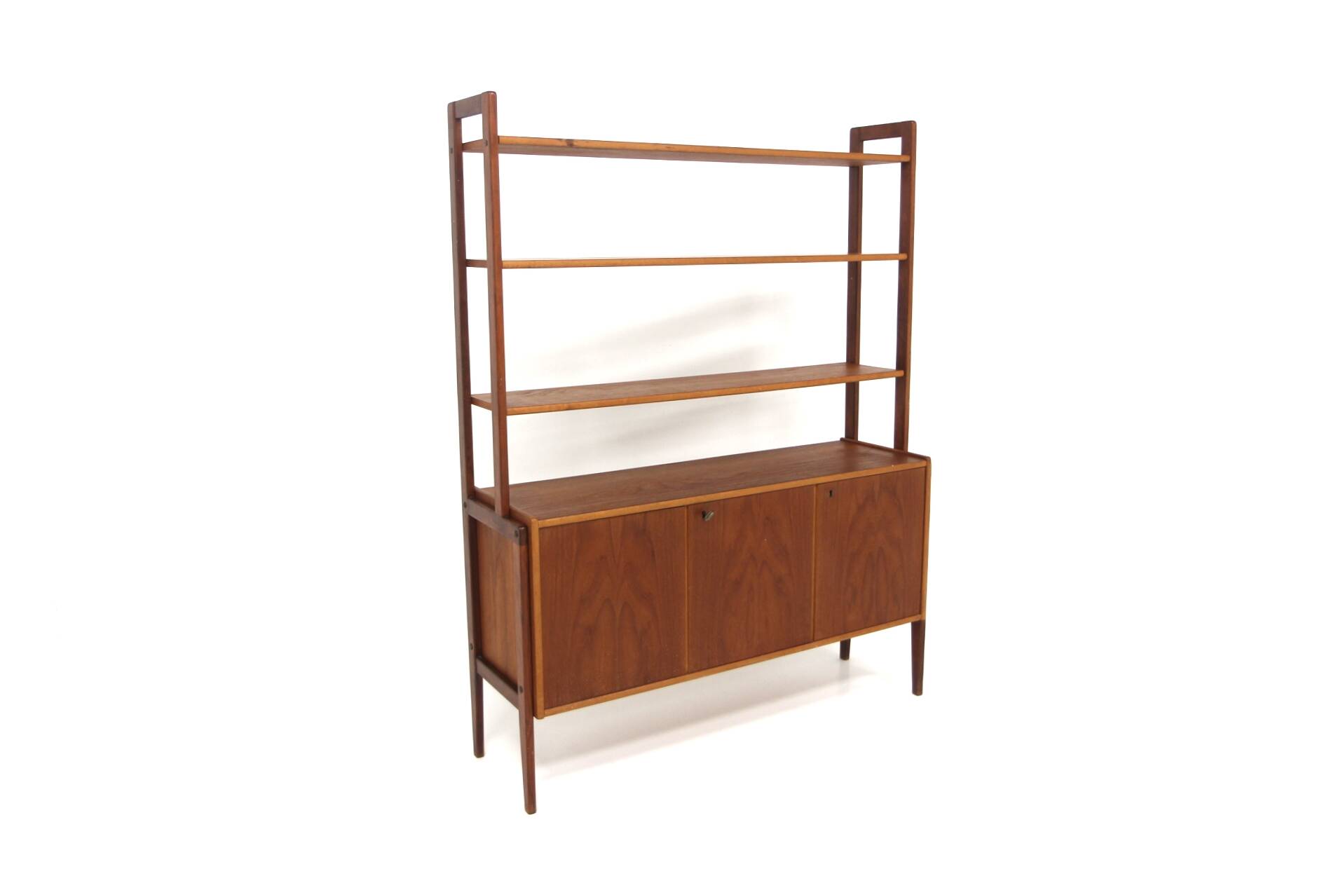 Scandinavian teak library, Sweden, 1950